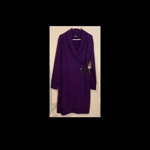 Lauren Ralph Lauren new with tag. 100% cotton elegant dress. Never worn.